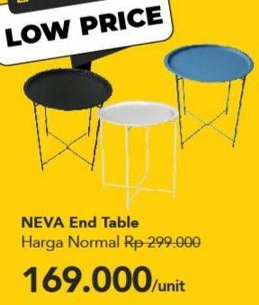 Promo Harga Neva End Table  - Carrefour