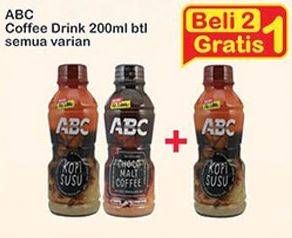 Promo Harga ABC Minuman Kopi All Variants 200 ml - Indomaret