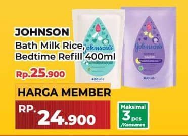 Promo Harga Johnsons Baby Bath  - Yogya