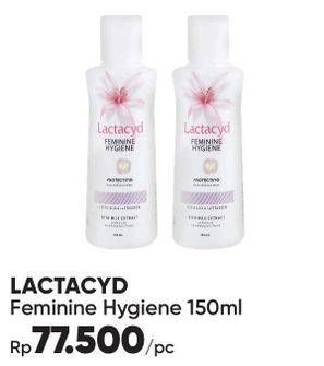 Promo Harga LACTACYD Feminime Hygiene 150 ml - Guardian