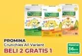 Promo Harga Promina 8+ Baby Crunchies All Variants 20 gr - Yogya