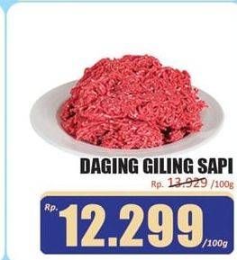 Promo Harga Daging Giling Sapi per 100 gr - Hari Hari