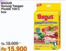 Promo Harga BAGUS Sarung Tangan Plastik 100 pcs - Indomaret