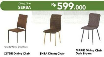 Promo Harga Dining Chair  - Carrefour