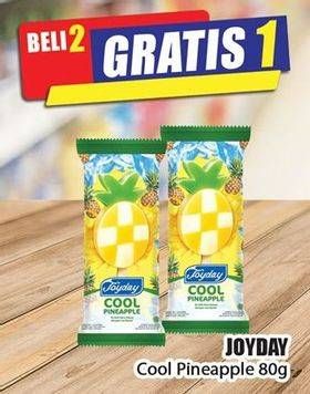 Promo Harga JOYDAY Ice Cream Stick Cool Pineapple 80 gr - Hari Hari