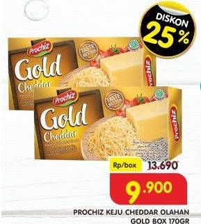 Promo Harga PROCHIZ Gold Cheddar 170 gr - Superindo