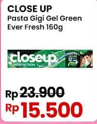 Promo Harga Close Up Pasta Gigi Everfresh Menthol Fresh 160 gr - Indomaret