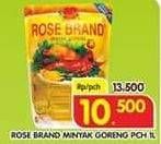 Promo Harga ROSE BRAND Minyak Goreng 1 ltr - Superindo