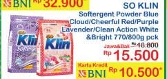 Softergent/ Detergent 770/800g
