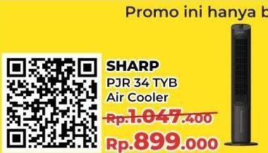 Promo Harga Sharp Air Cooler PJ-R34TY  - Yogya
