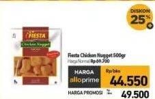 Promo Harga Fiesta Naget Chicken Nugget 500 gr - Carrefour