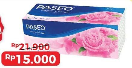 Promo Harga PASEO Facial Tissue 250 sheet - Alfamart