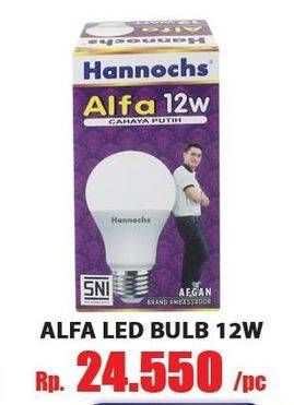 Promo Harga HANNOCHS Alfa LED 12Watt  - Hari Hari