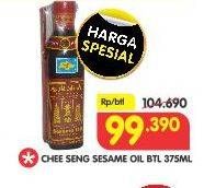 Promo Harga CHEE SENG Sesame Oil 375 ml - Superindo