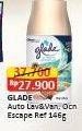 Promo Harga Glade Matic Spray Refill Lavender Vanilla, Ocean Escape 146 ml - Alfamart