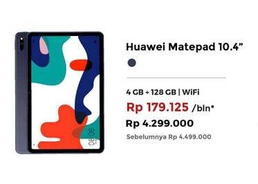 Promo Harga HUAWEI MatePad 10.4 inci  - Erafone