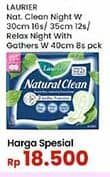 Promo Harga Laurier Natural Clean/Relax Night   - Indomaret