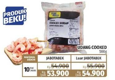 Promo Harga Udang Cooked 500 gr - Lotte Grosir