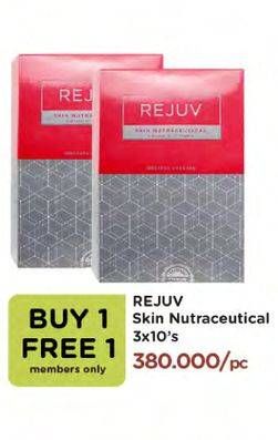 Promo Harga REJUV Skin Nutraceutical per 3 sachet 10 pcs - Watsons