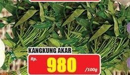 Promo Harga Kangkung Akar per 100 gr - Hari Hari