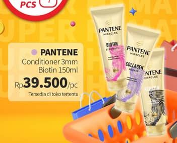 Promo Harga Pantene Conditioner Miracle Biotin Strength 150 ml - Guardian