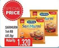 Promo Harga SARIWANGI Teh Sari Murni 11 gr - Hypermart