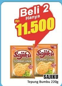 Promo Harga Ajinomoto Sajiku Tepung Bumbu Serbaguna 240 gr - Hari Hari