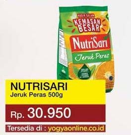 Promo Harga NUTRISARI Powder Drink Jeruk Peras 500 gr - Yogya