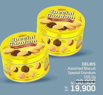 Promo Harga Delbis Special Gandum Assorted 155 gr - LotteMart