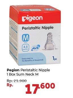 Promo Harga PIGEON Peristaltic Nipple M  - Carrefour