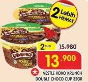 Promo Harga NESTLE KOKO KRUNCH Cereal Breakfast Combo Pack Double Choco per 2 pcs 32 gr - Superindo