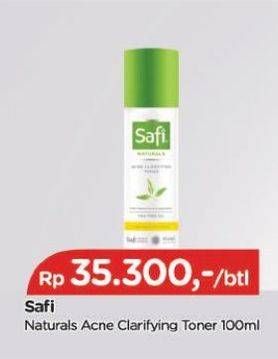 Promo Harga Safi Naturals Acne Clarifying Toner 100 ml - TIP TOP