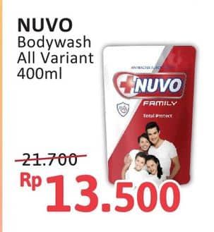 Promo Harga Nuvo Body Wash All Variants 400 ml - Alfamidi