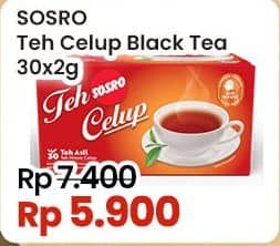 Promo Harga Sosro Teh Celup per 30 pcs 2 gr - Indomaret