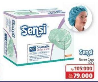 Promo Harga SENSI Nurse Caps 100 pcs - Lotte Grosir