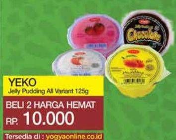 Promo Harga YEKO Pudding All Variants 125 gr - Yogya