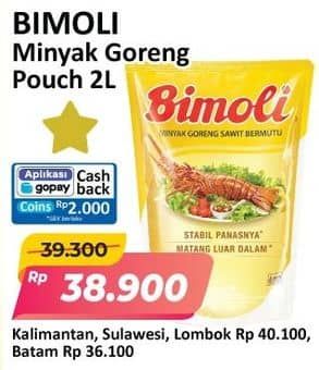 Promo Harga Bimoli Minyak Goreng 2000 ml - Alfamart