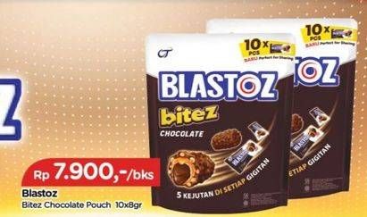Promo Harga Blastoz Bitez Chocolate 80 gr - TIP TOP