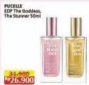 Promo Harga Pucelle Eau De Luxe Parfum The Goddess, The Stunner 50 ml - Alfamart