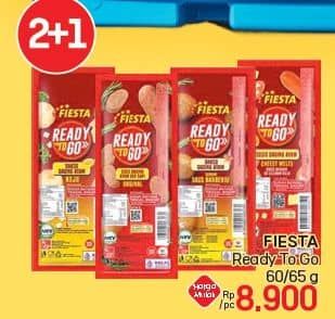 Promo Harga Fiesta Ready To Go 54 gr - LotteMart