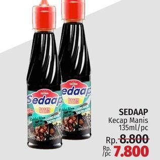 Promo Harga SEDAAP Kecap Manis 135 ml - LotteMart