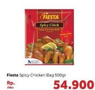 Promo Harga FIESTA Ayam Siap Masak Spicy Chick 500 gr - Carrefour
