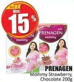 Promo Harga PRENAGEN Mommy Lovely Strawberry, Velvety Chocolate 200 gr - Hari Hari