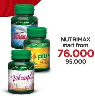 Promo Harga NUTRIMAX Multivitamin  - Watsons