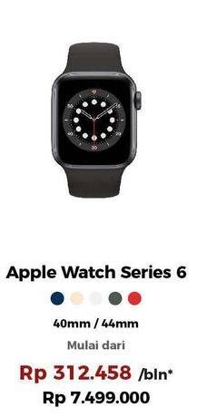 Promo Harga APPLE Watch Series 6 1 pcs - Erafone