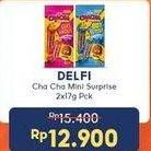 Promo Harga DELFI CHA CHA Minis Surprise Toy per 2 pcs 17 gr - Indomaret