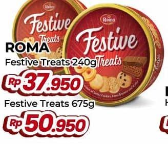 Promo Harga Roma Festive Treats 675 gr - Yogya