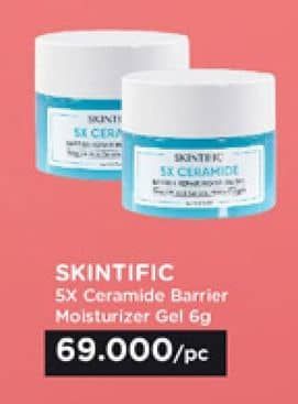 Promo Harga Skintific 5x Ceramide Barrier Moisture Gel  - Watsons