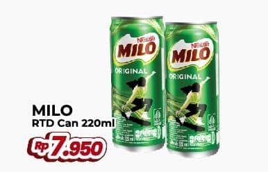 Promo Harga Milo Susu UHT Original 240 ml - Yogya