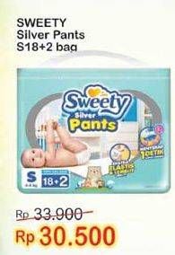 Promo Harga Sweety Silver Pants S18+2  - Indomaret